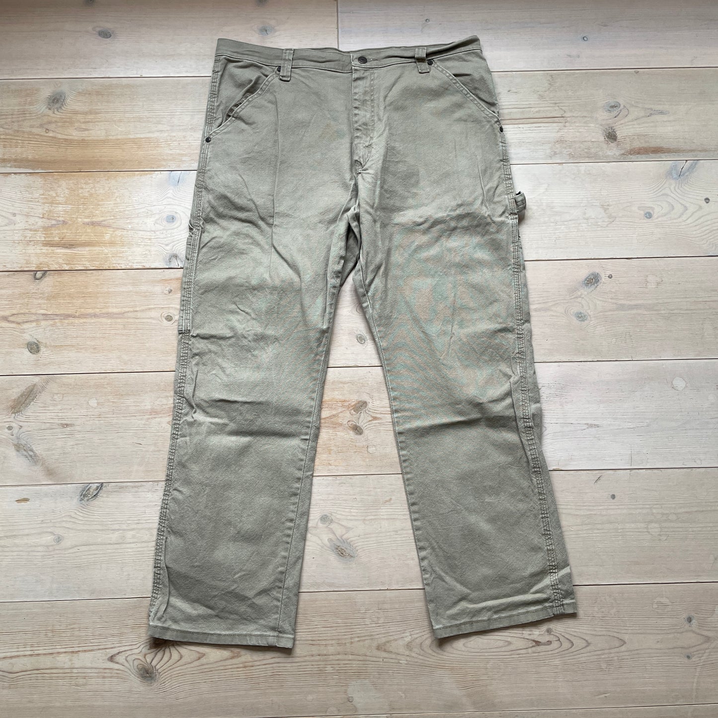 Khaki/Beige Wrangler Carpenterjeans