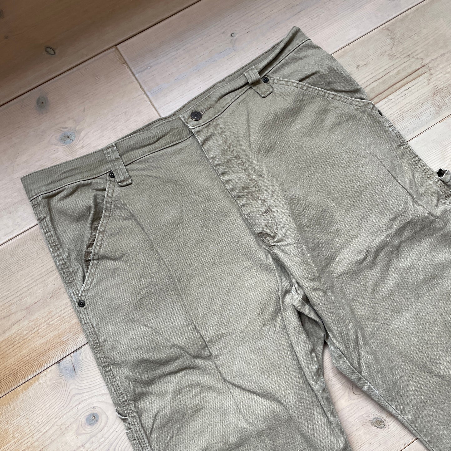 Khaki/Beige Wrangler Carpenterjeans
