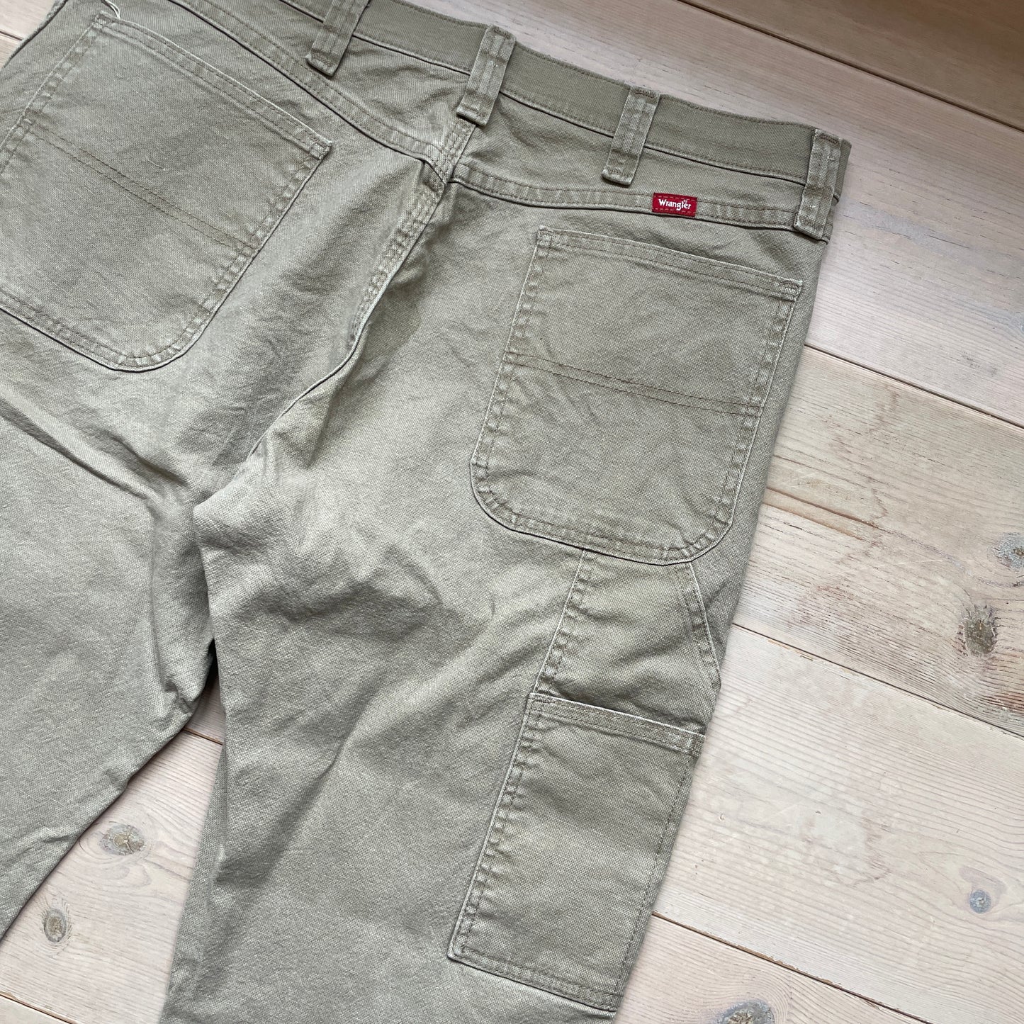 Khaki/Beige Wrangler Carpenterjeans