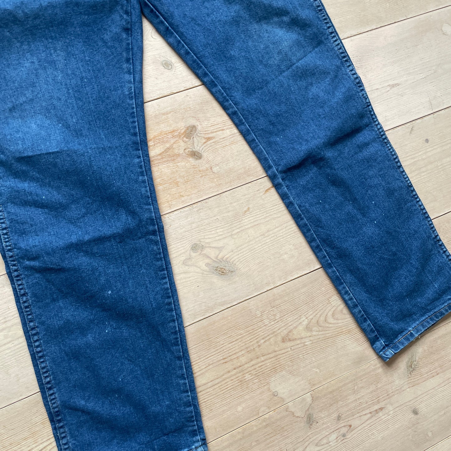 Blå Klassiske Wrangler Jeans