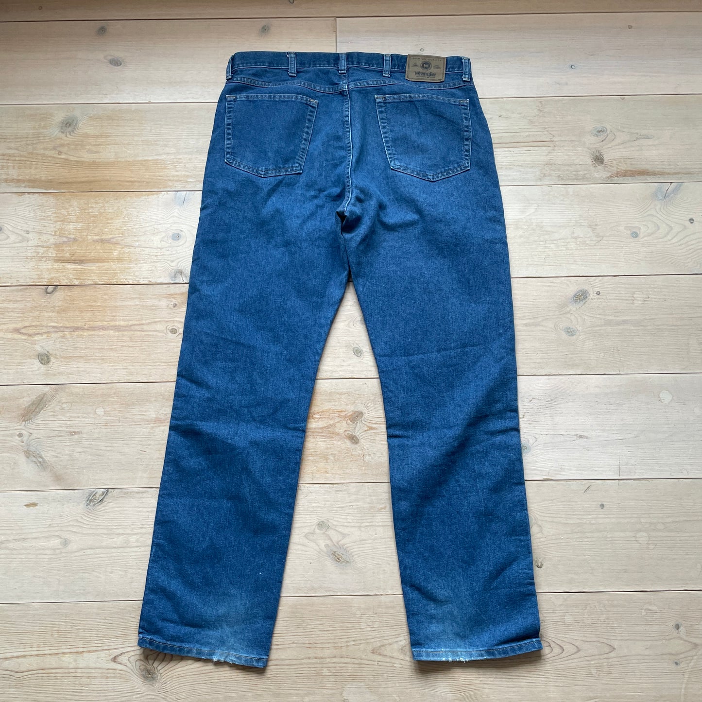Blå Klassiske Wrangler Jeans