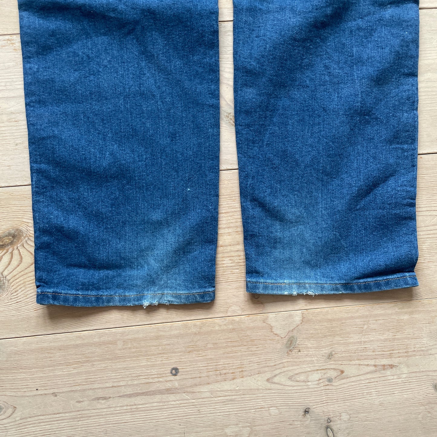 Blå Klassiske Wrangler Jeans