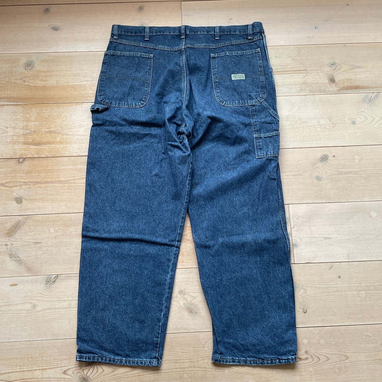 Mørkeblå Wrangler Carpenter Jeans