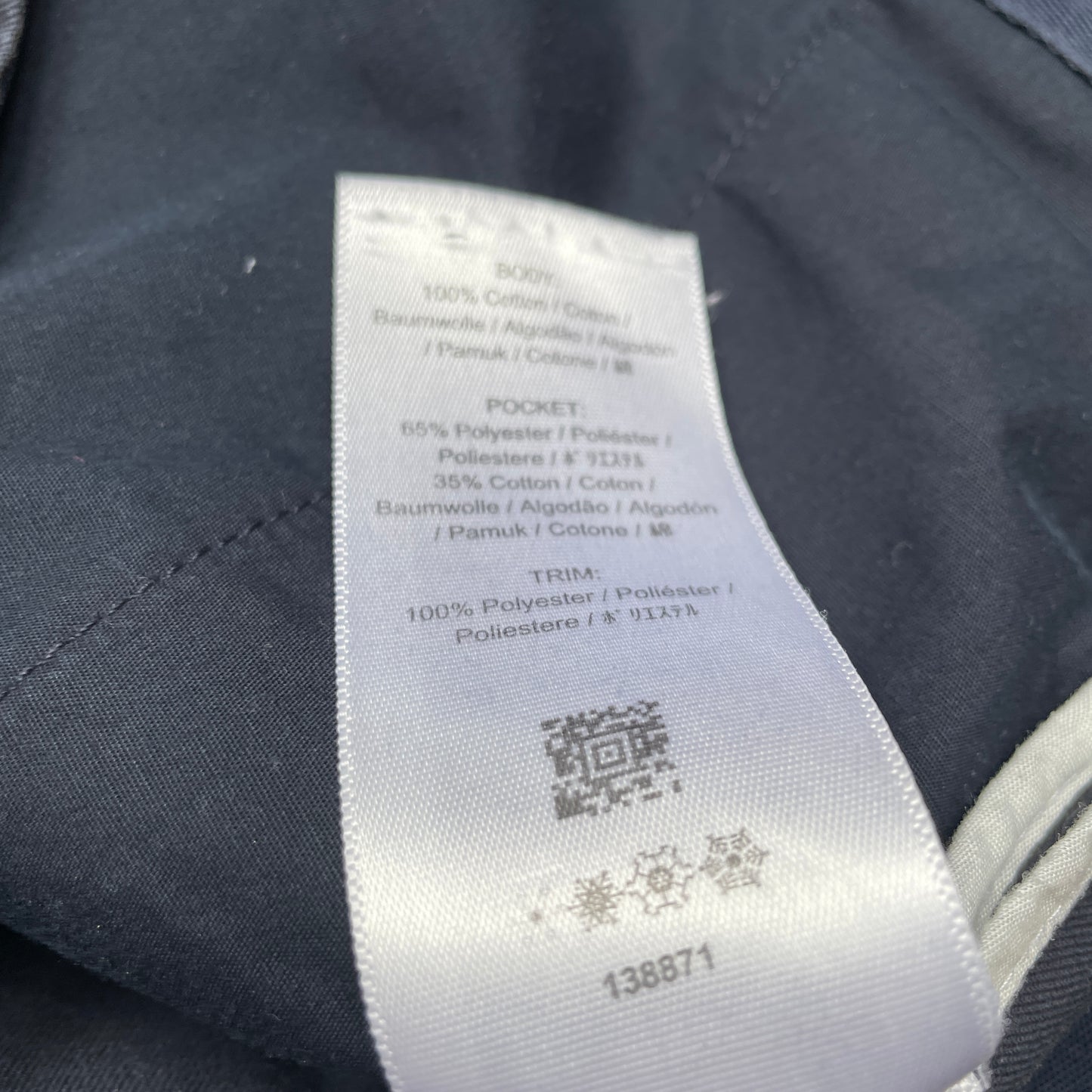 Blå Fred Perry Chinos