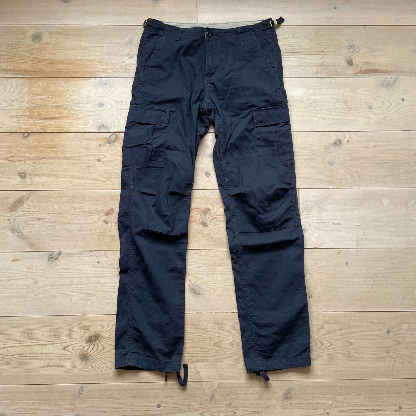 Blå Carhartt Cargobukser
