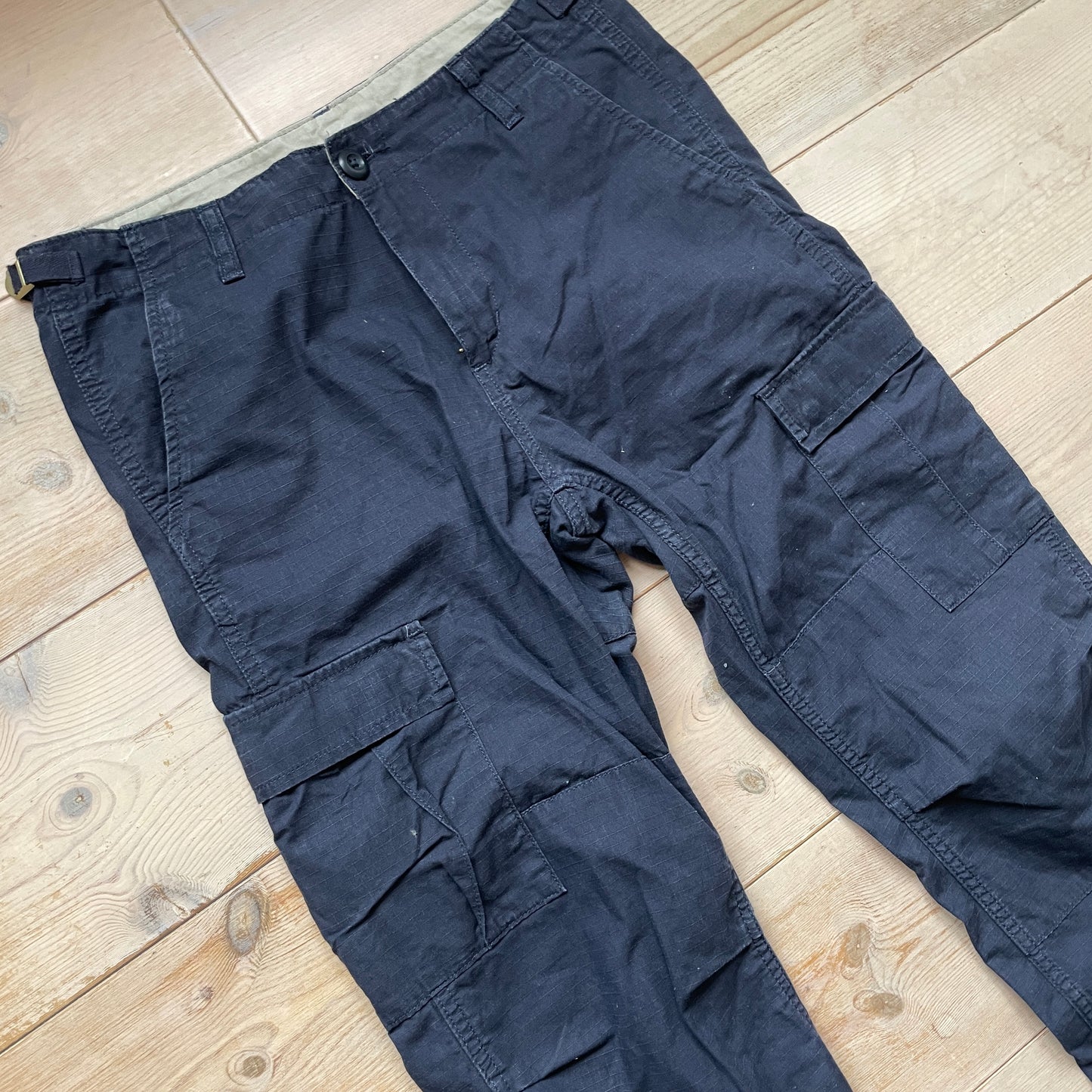 Blå Carhartt Cargobukser