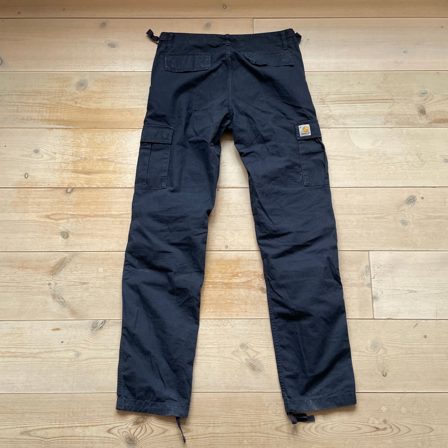Blå Carhartt Cargobukser
