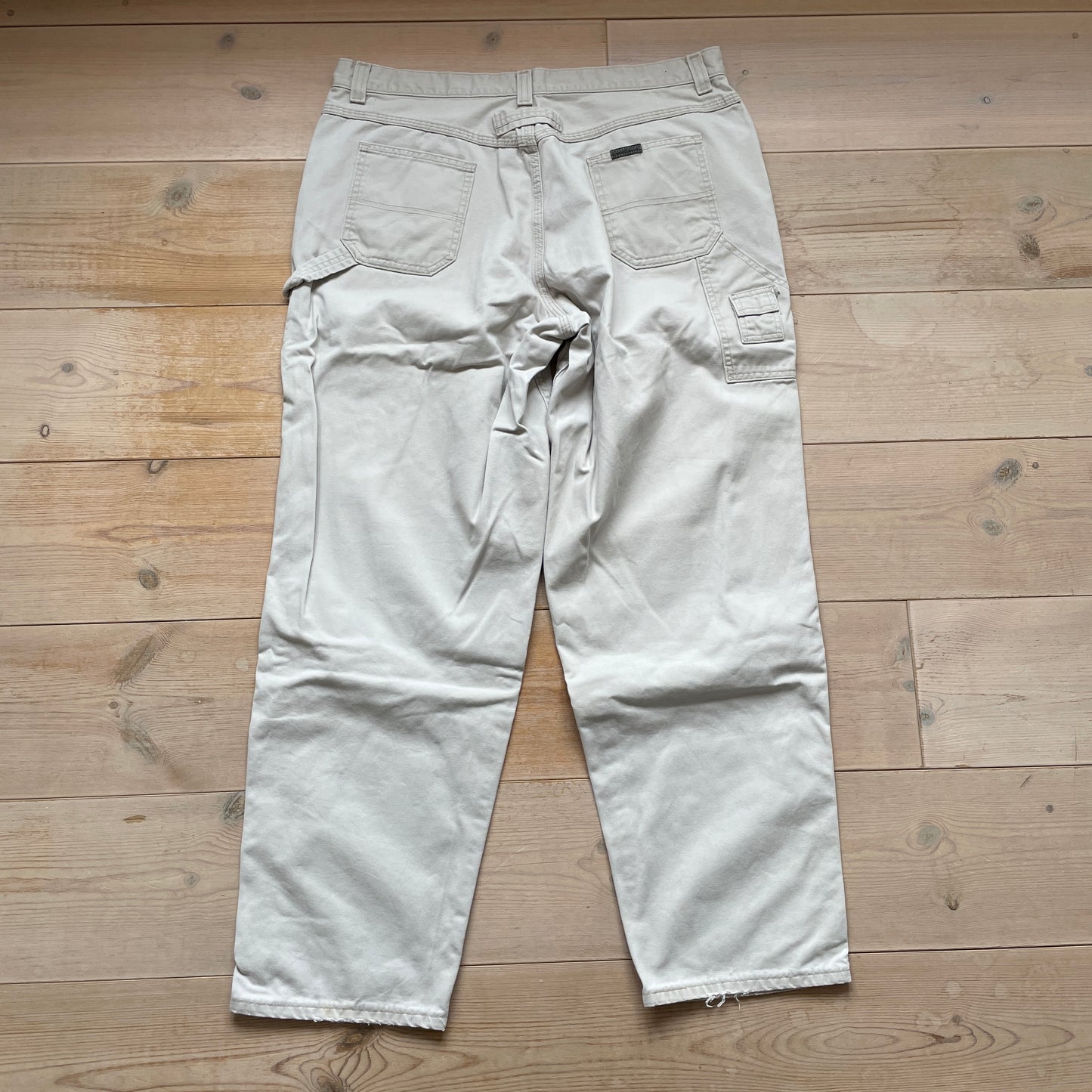 Beige Vintage Cargobukser