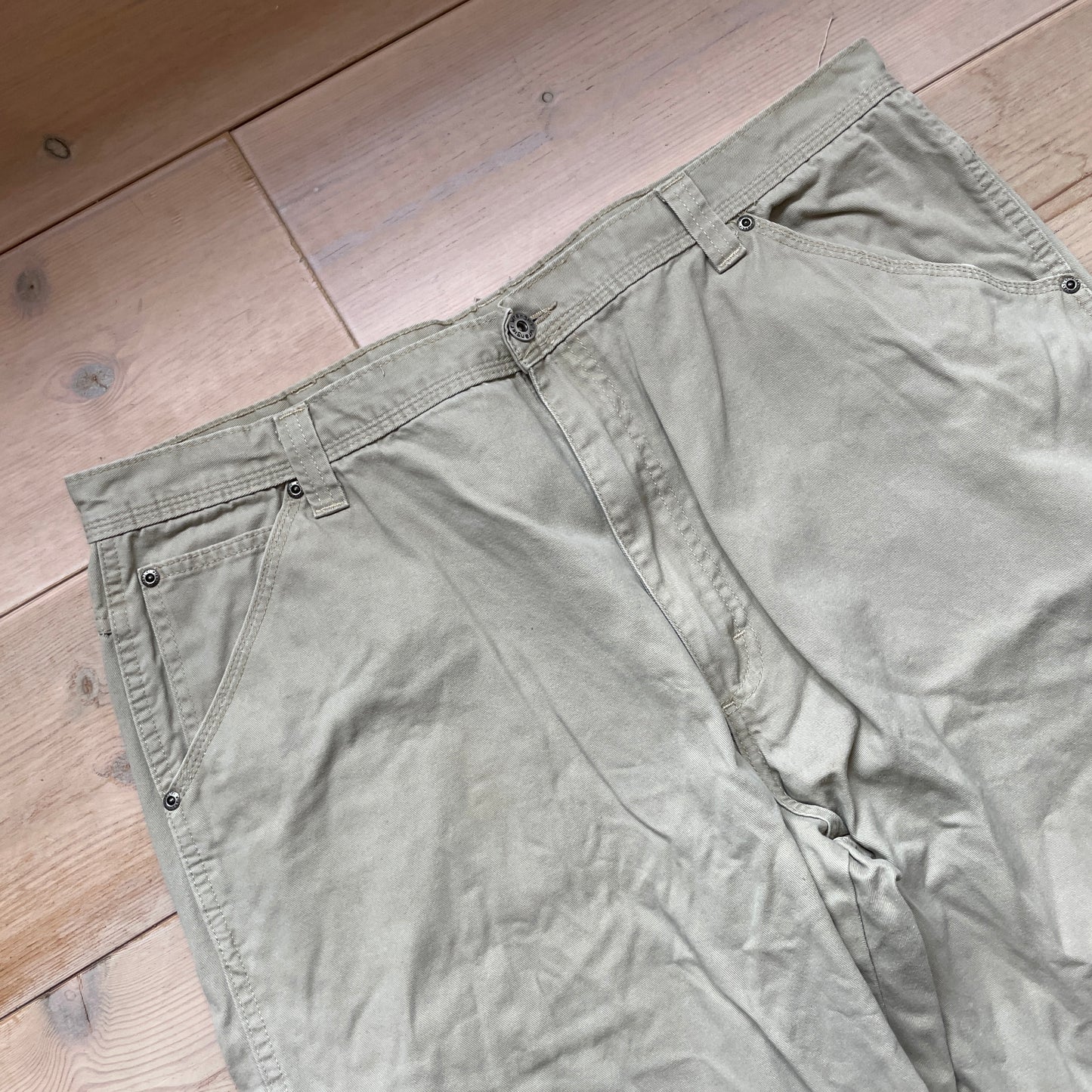 Beige/Khaki Wrangler Cargobukser