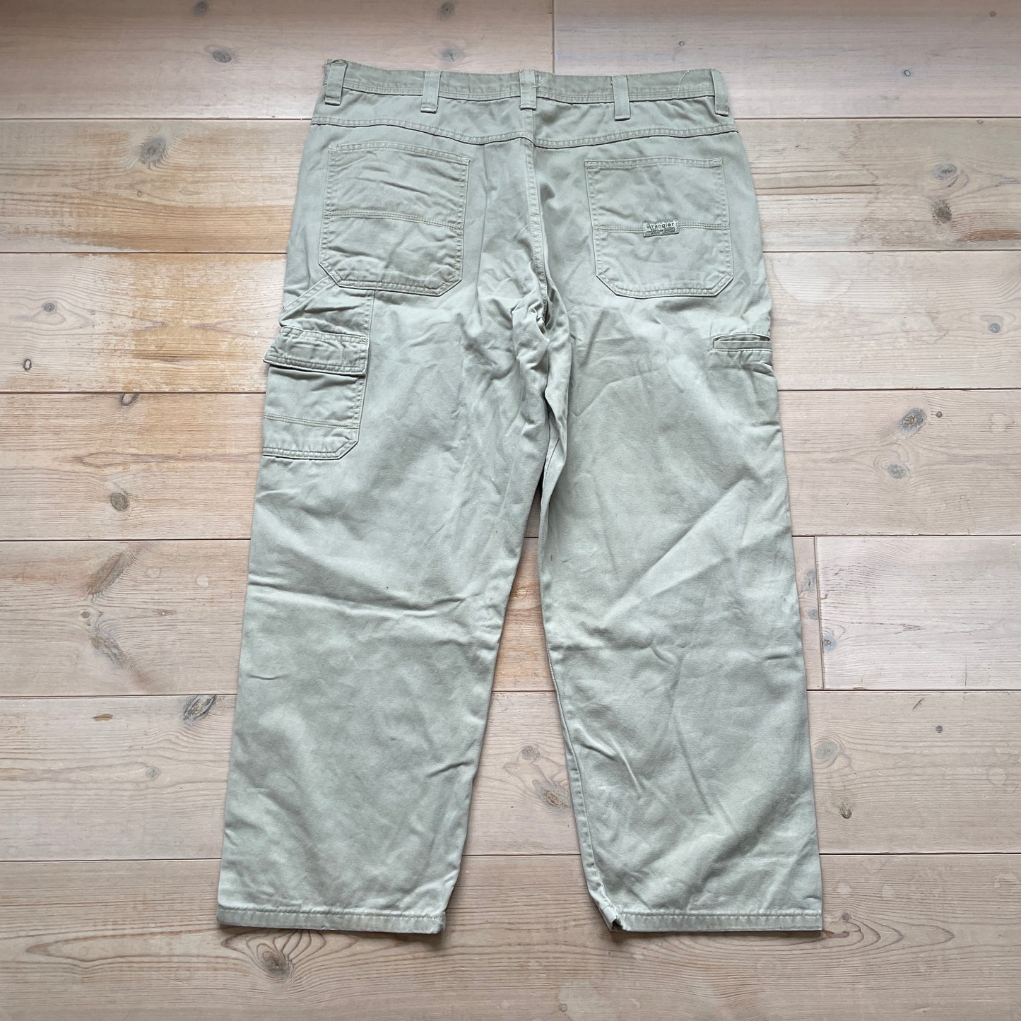 Beige/Khaki Wrangler Cargobukser
