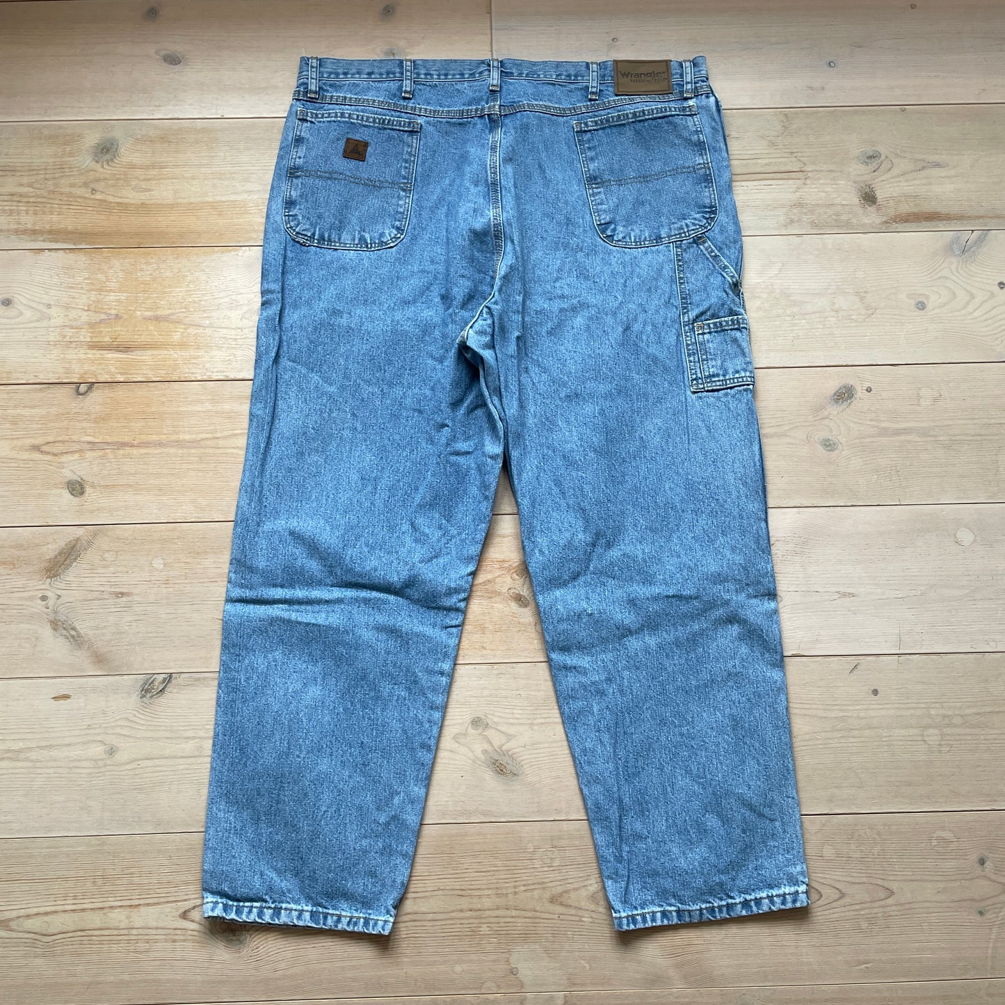 Blå Wrangler Carpenterbukser