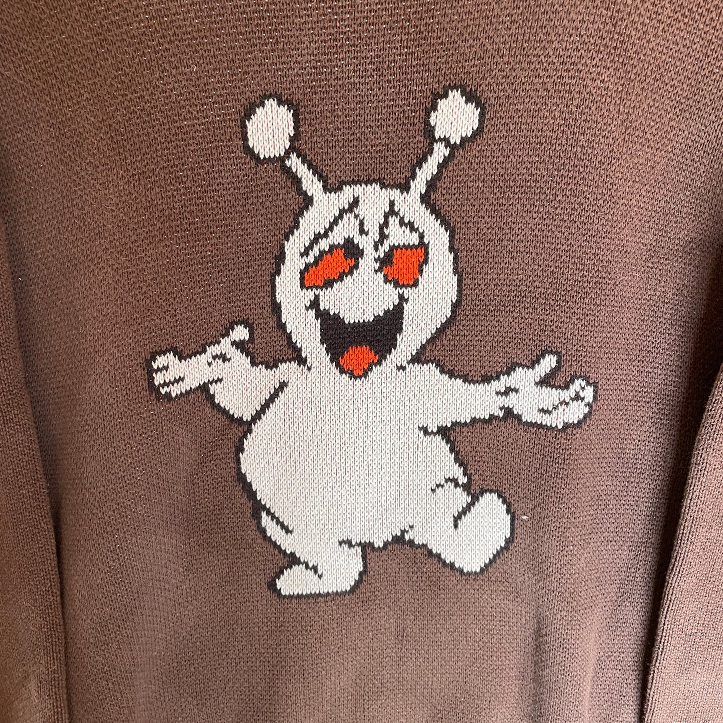 Brun Vintage Weekday Alien Sweatshirt