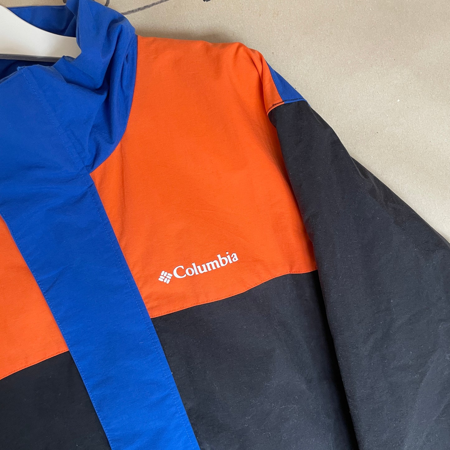 Multifarvet Vintage Columbia Jakke