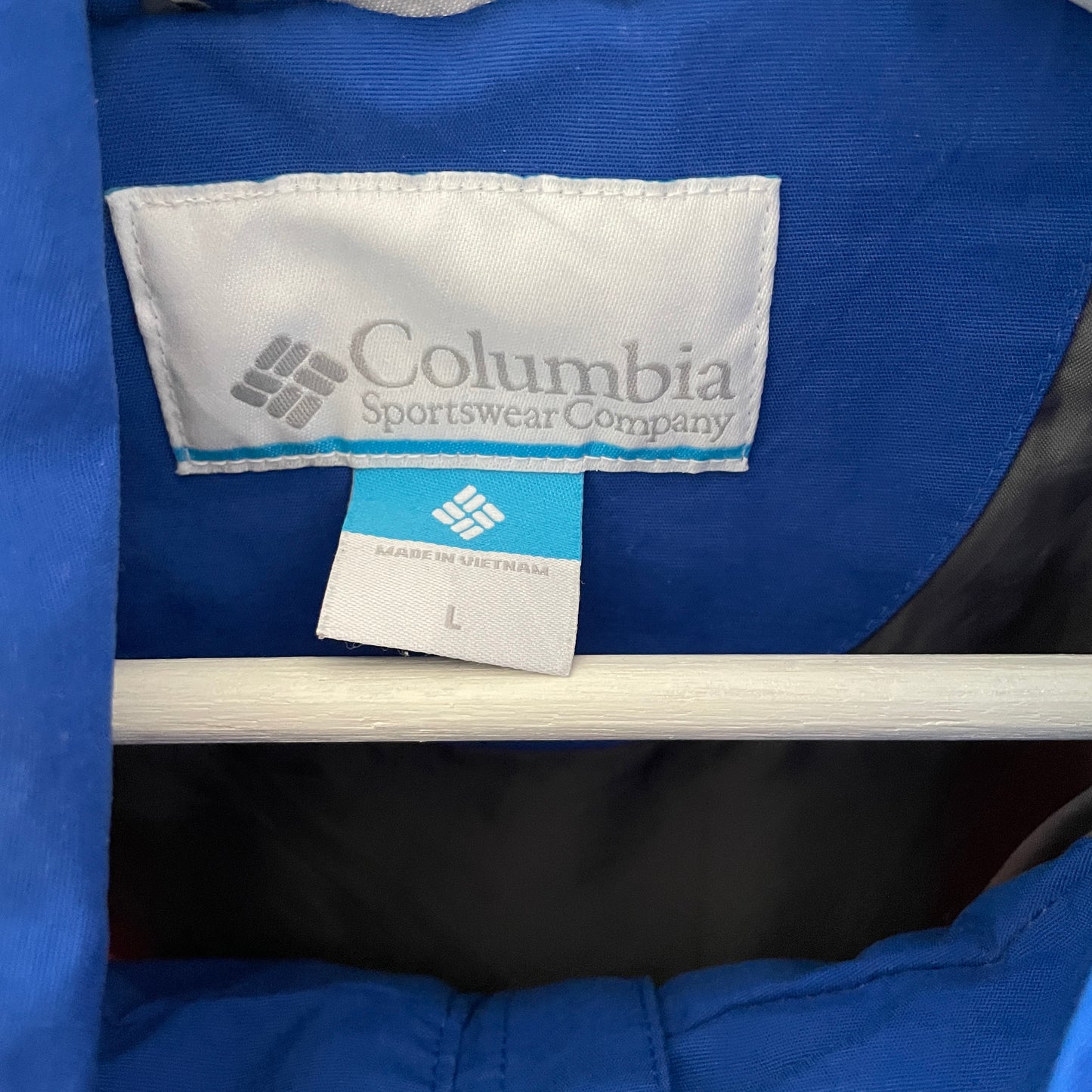Multifarvet Vintage Columbia Jakke