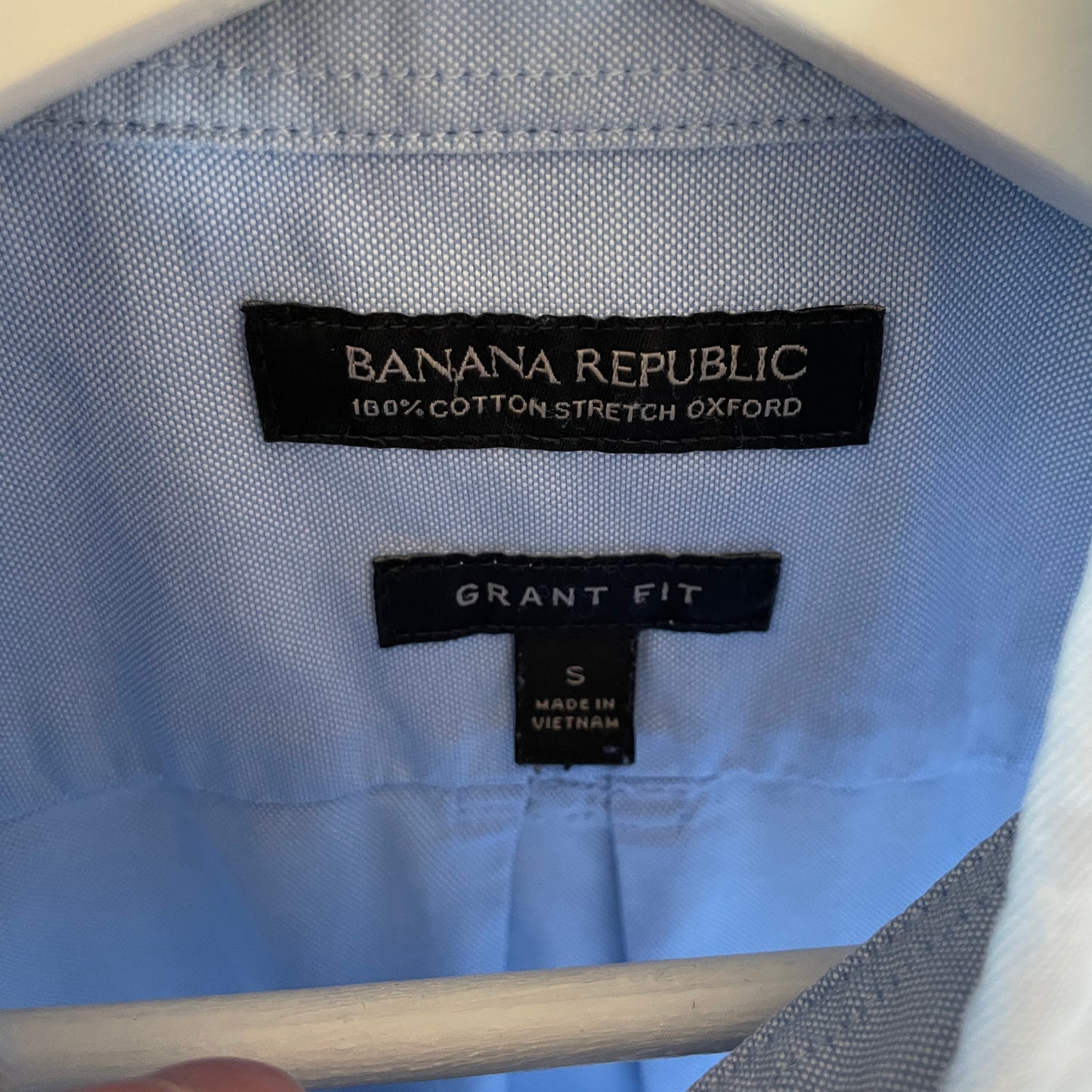 Lyseblå Vintage Banana Republic Skjorte