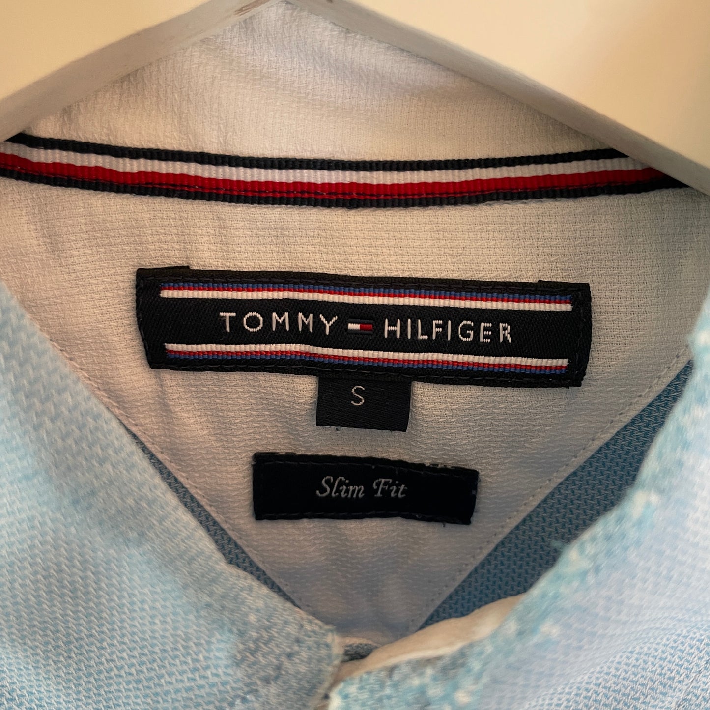 Turkisblå Tommy Hilfiger Skjorte
