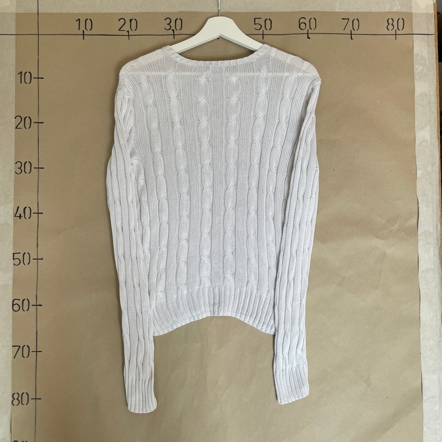 Grå Ralph Lauren Kable Knit