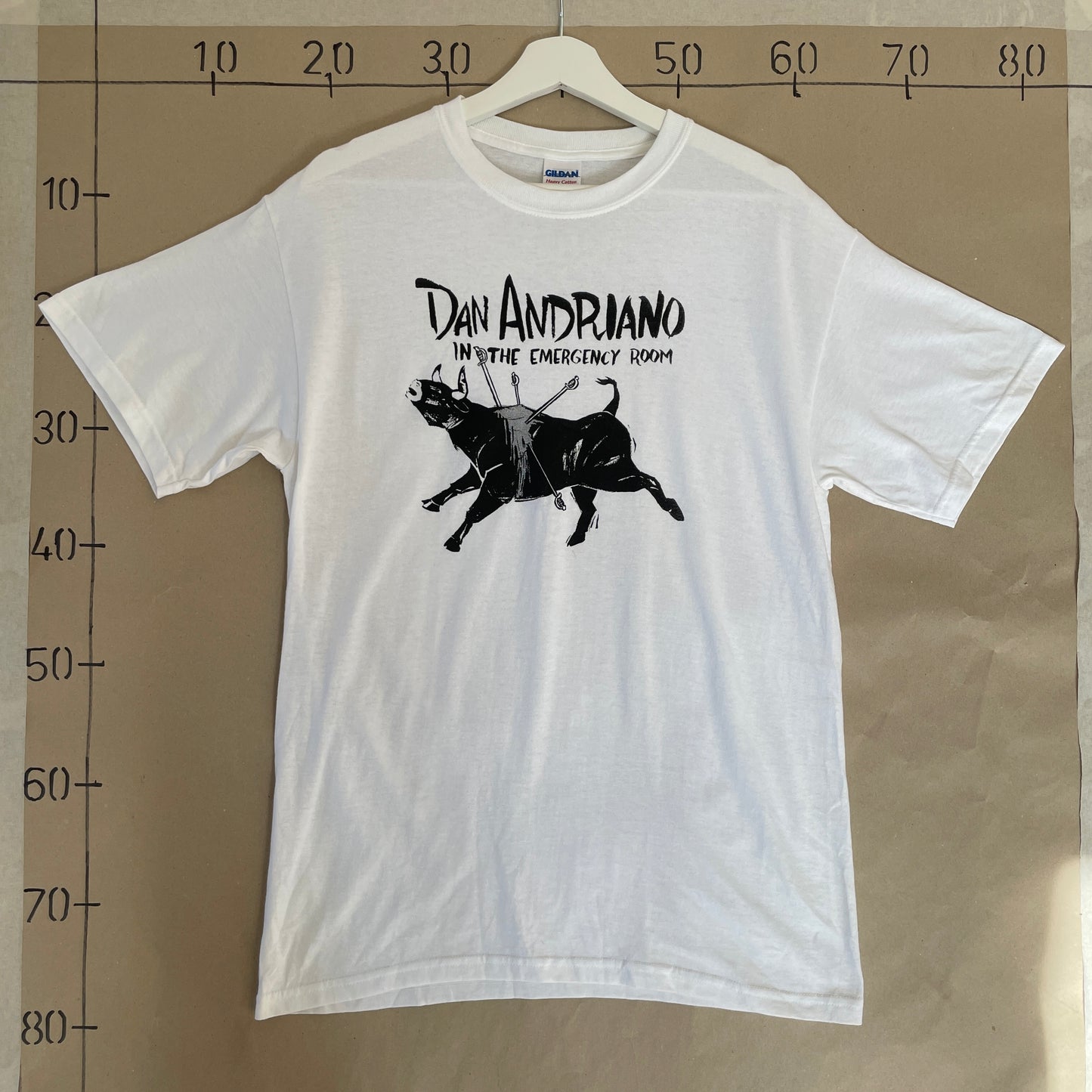 Hvid Vintage Dan Andriano T-Shirt