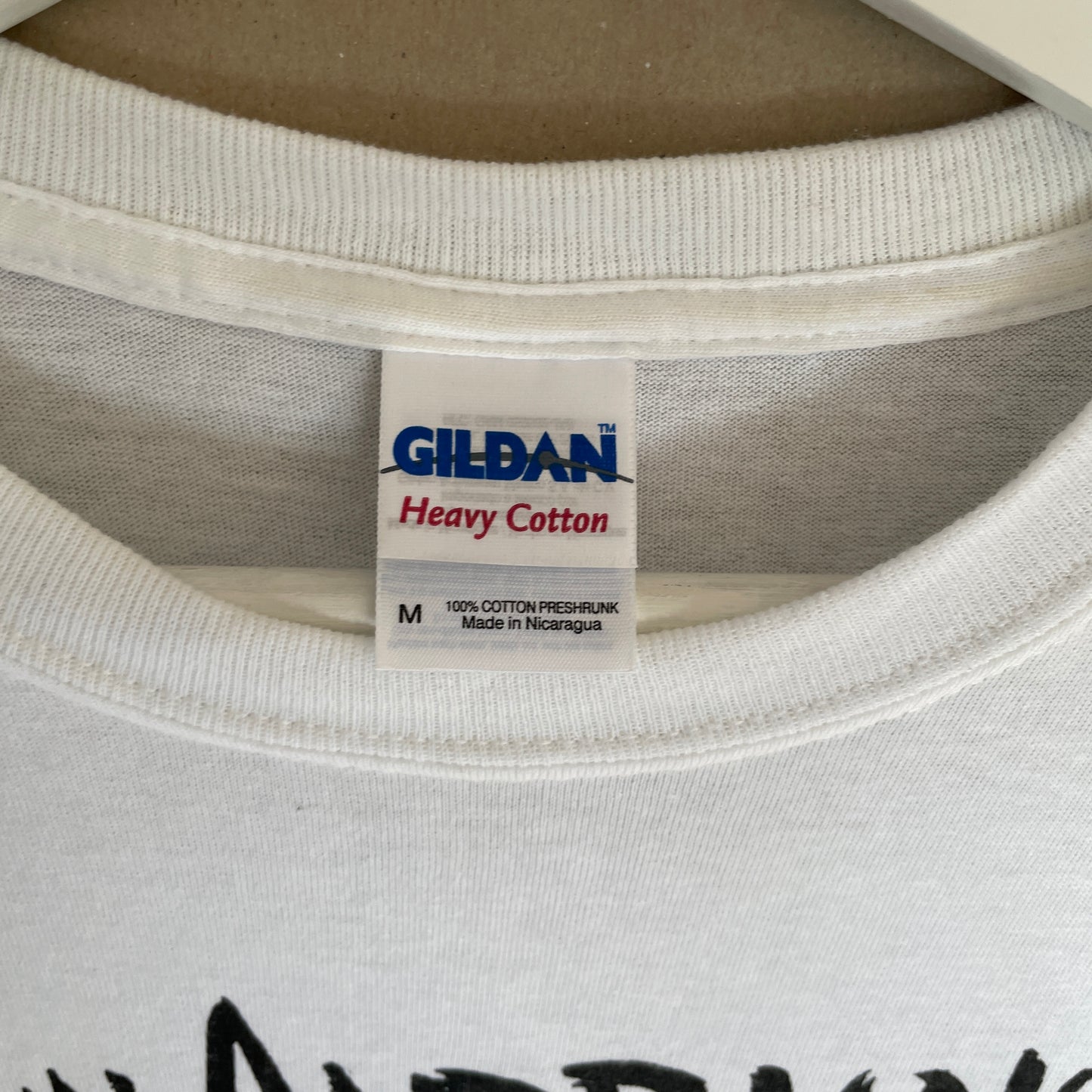 Hvid Vintage Dan Andriano T-Shirt