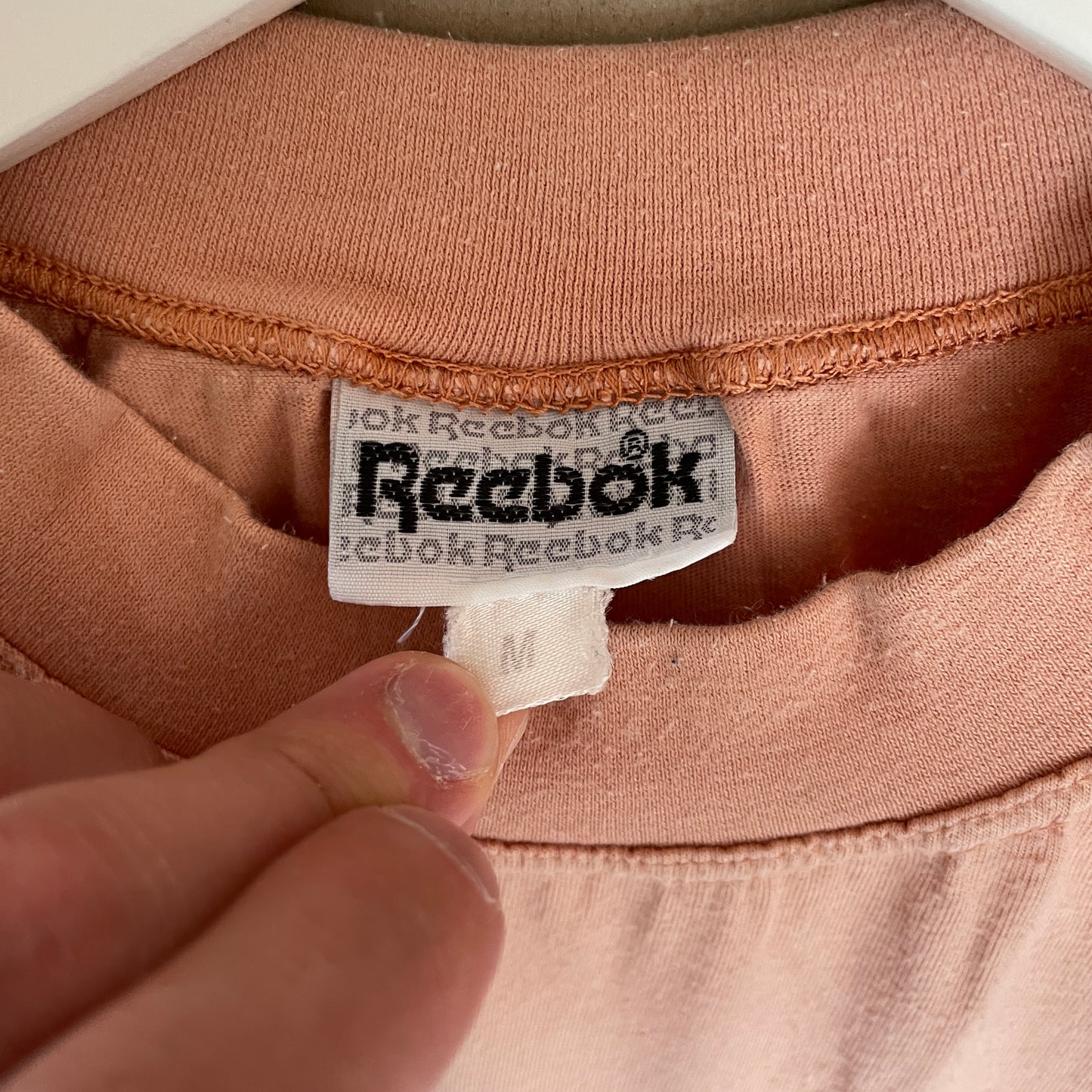 Laksefarvet Reebok T-Shirt