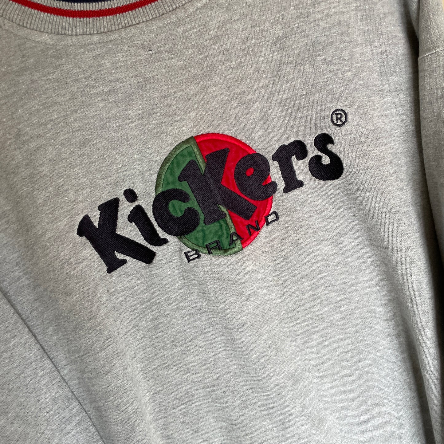 Grå Vintage Kickers Sweatshirt