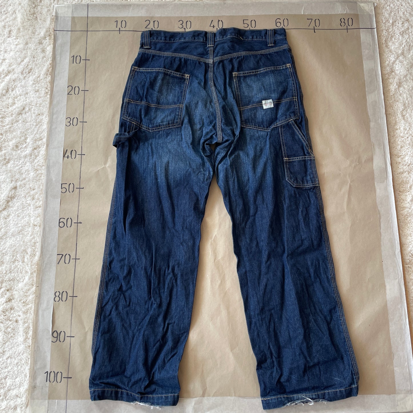 Mørkeblå Vintage Levi Strauss Carpenter Jeans