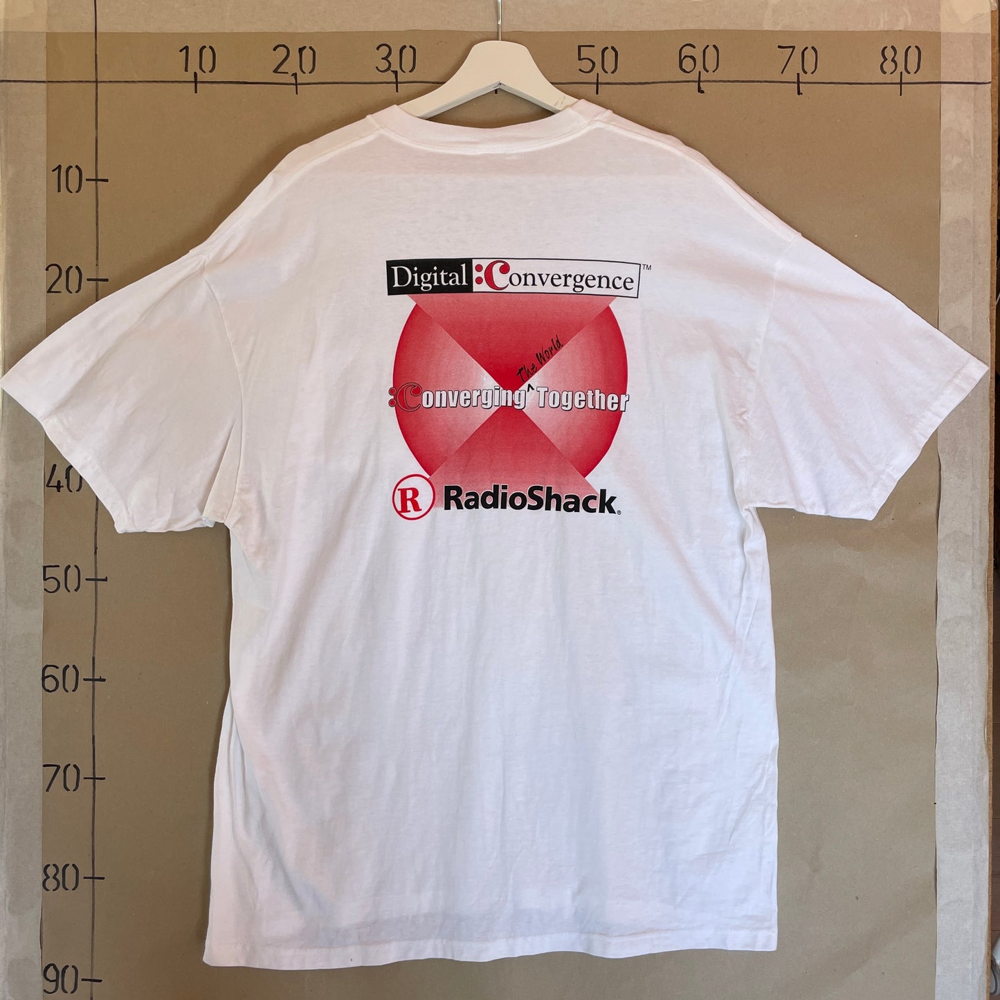 Hvid Vintage Radioshack T-Shirt