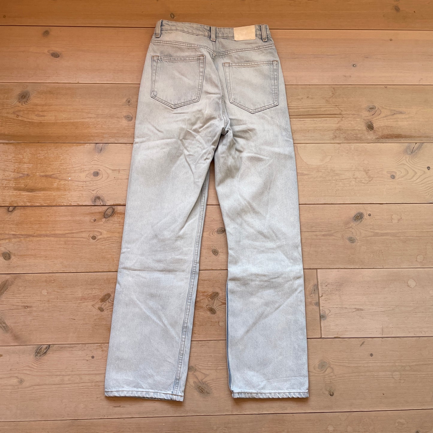 Lyseblå Weekday Rowe Jeans
