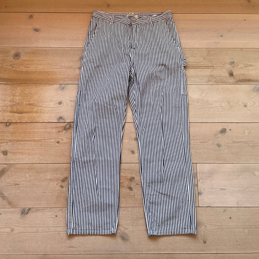 Sort & Hvidstribebede Carhartt Cargobukser