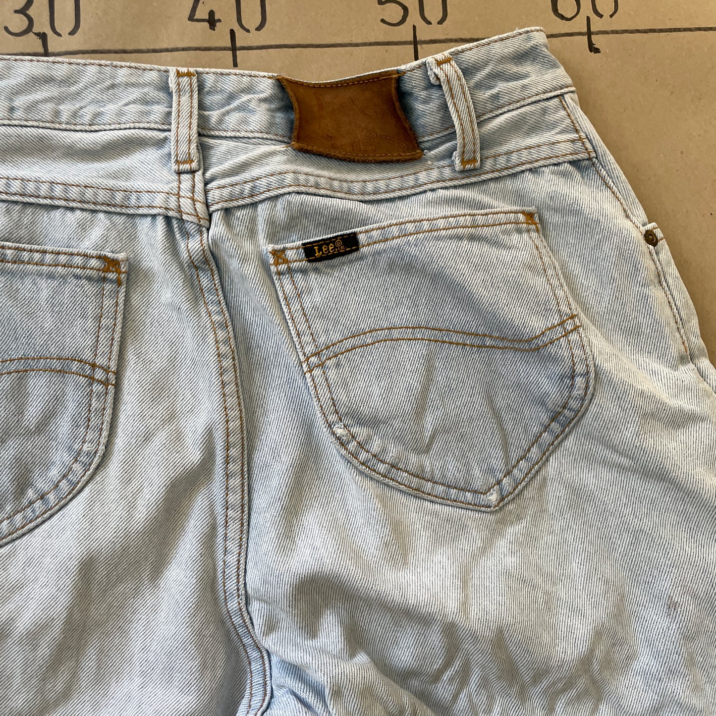 Lyseblå Vintage Lee Jeans