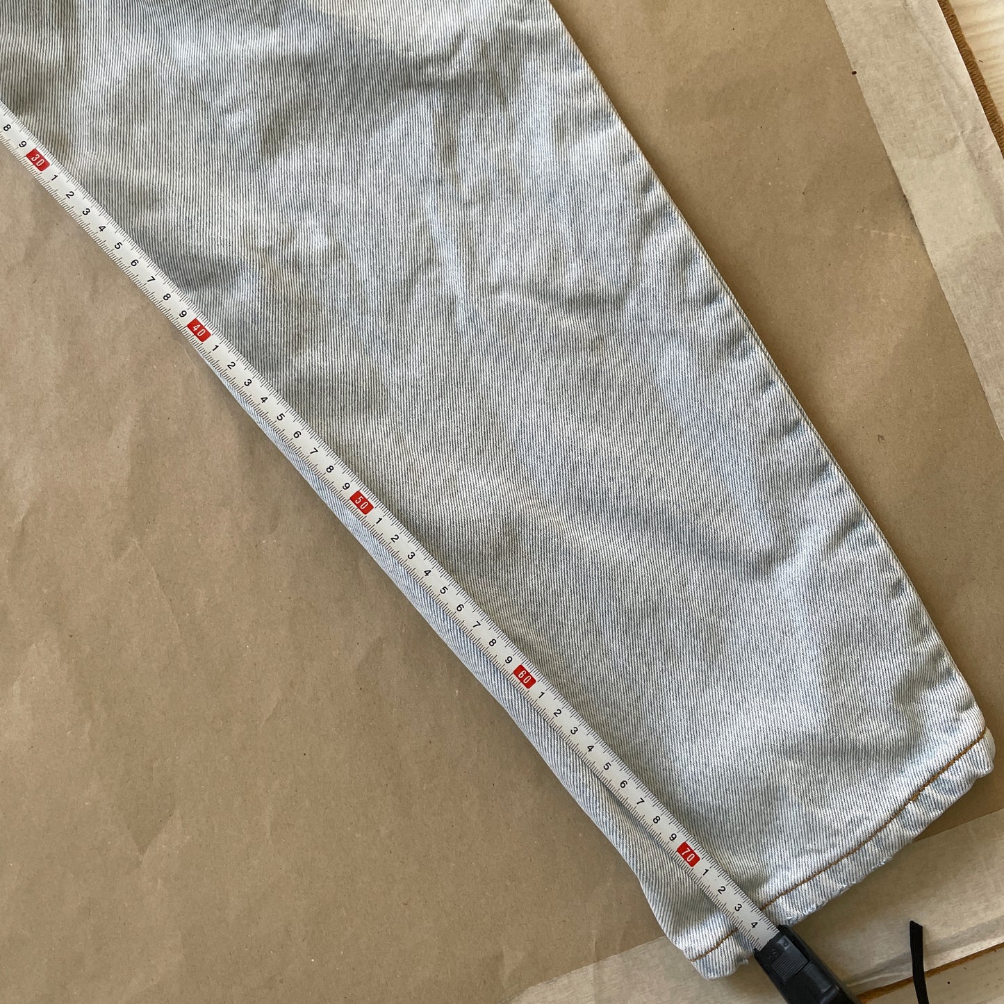 Lyseblå Vintage Lee Jeans