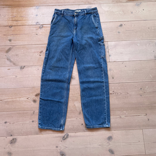 Mørkeblå Carhartt Cargobukser