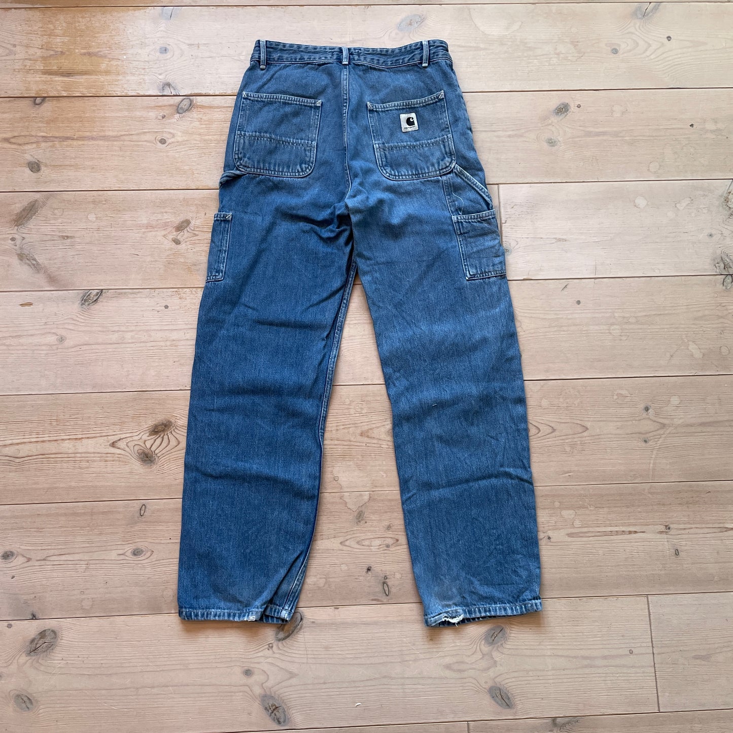Mørkeblå Carhartt Cargobukser