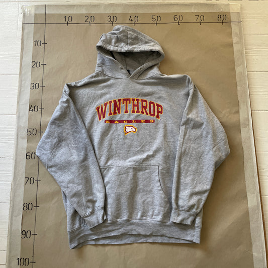 Grå Vintage Winthrop Hoodie