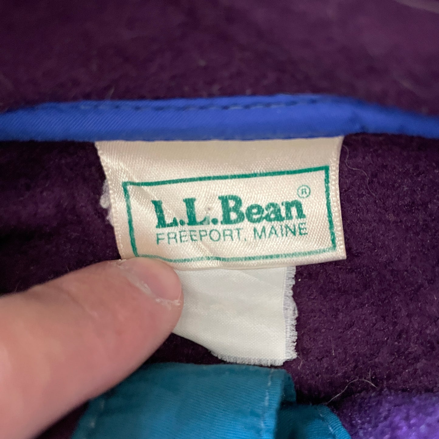 Lilla Vintage L.L. Bean Fleece Pullover
