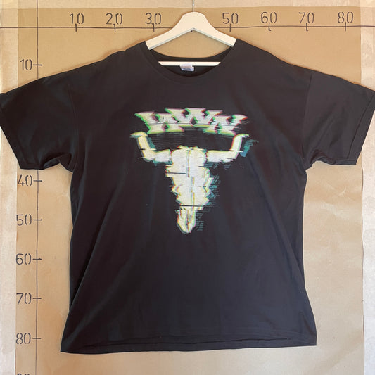 Sort Vintage Metal/Rock Tour Festival T-Shirt