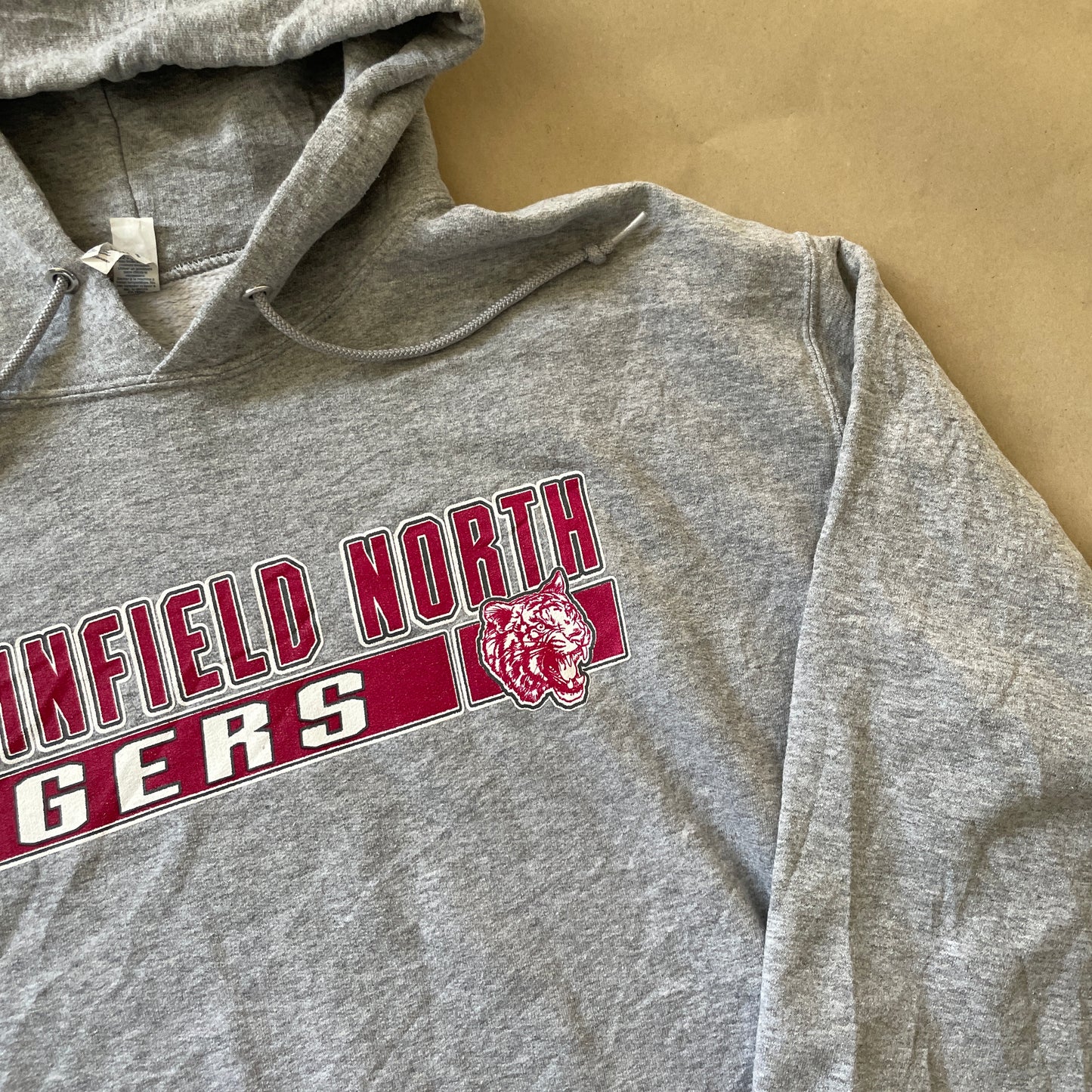 Grå Plainfield North Hoodie