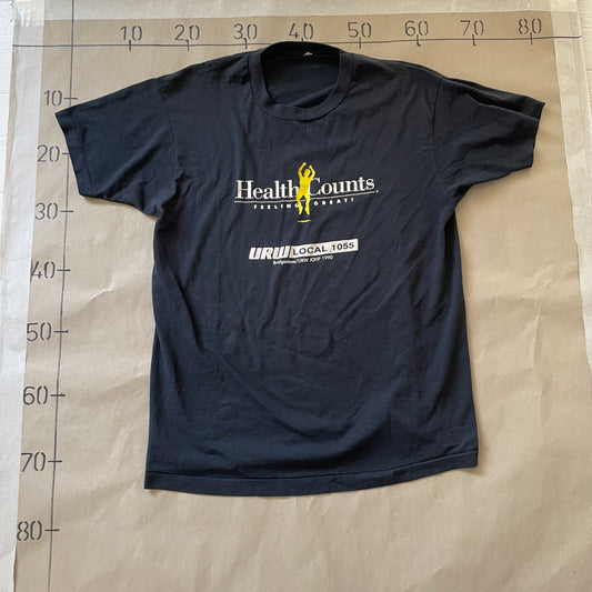 Sort Vintage URW Local 1055 Healthcounts T-Shirt
