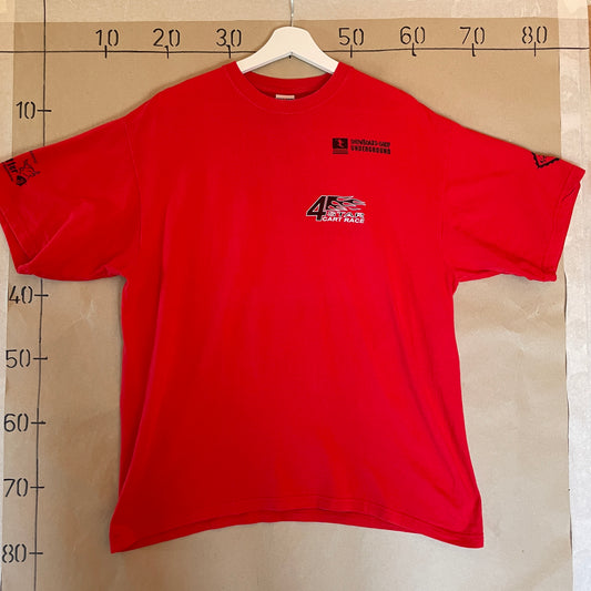 Rød Vintage 4Star Cart Race Gokart T-Shirt