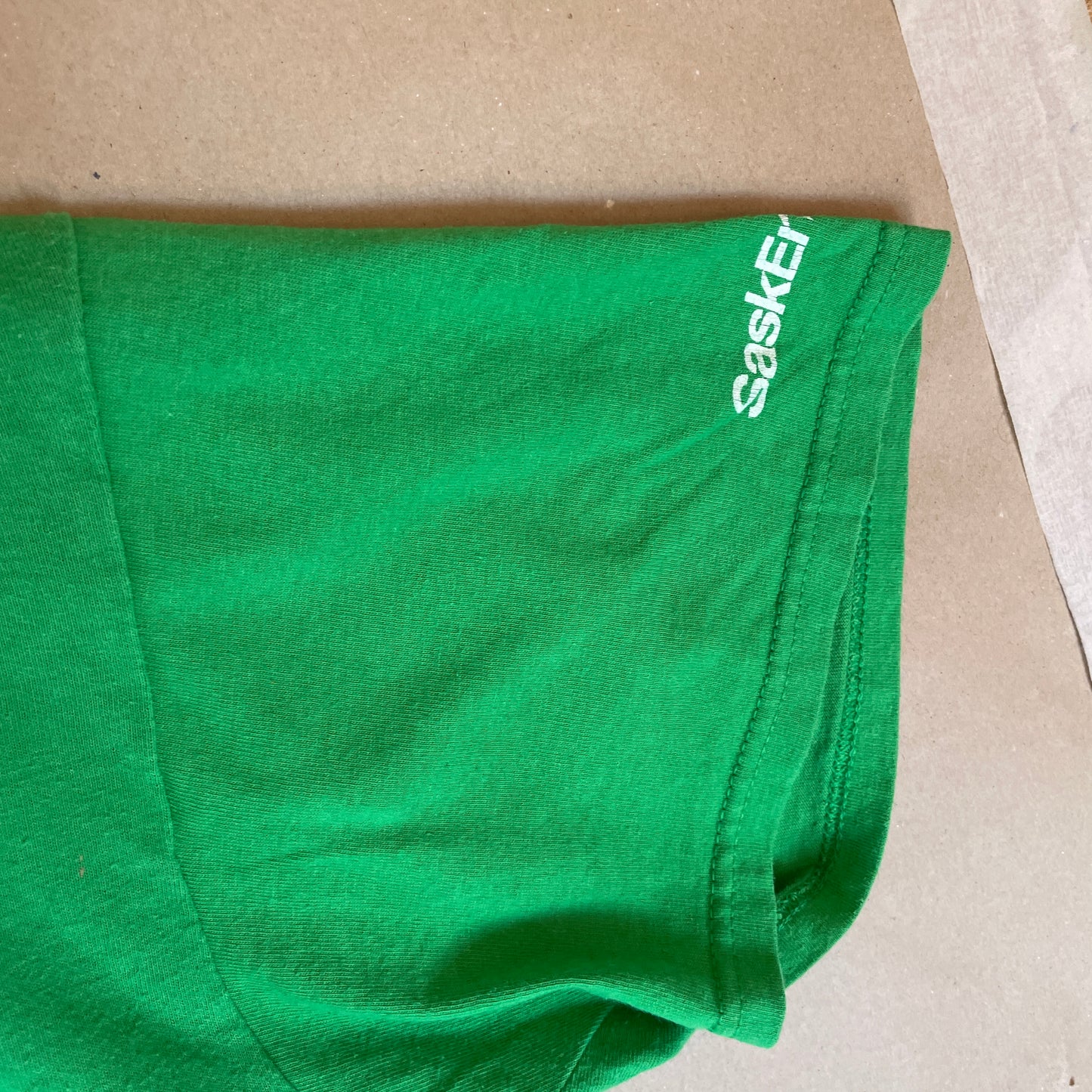 Grøn Vintage Amerikansk Fodbold T-Shirt