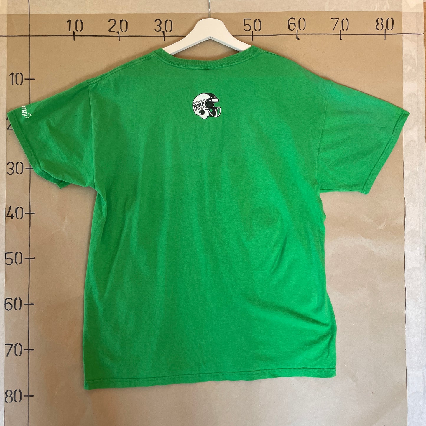 Grøn Vintage Amerikansk Fodbold T-Shirt