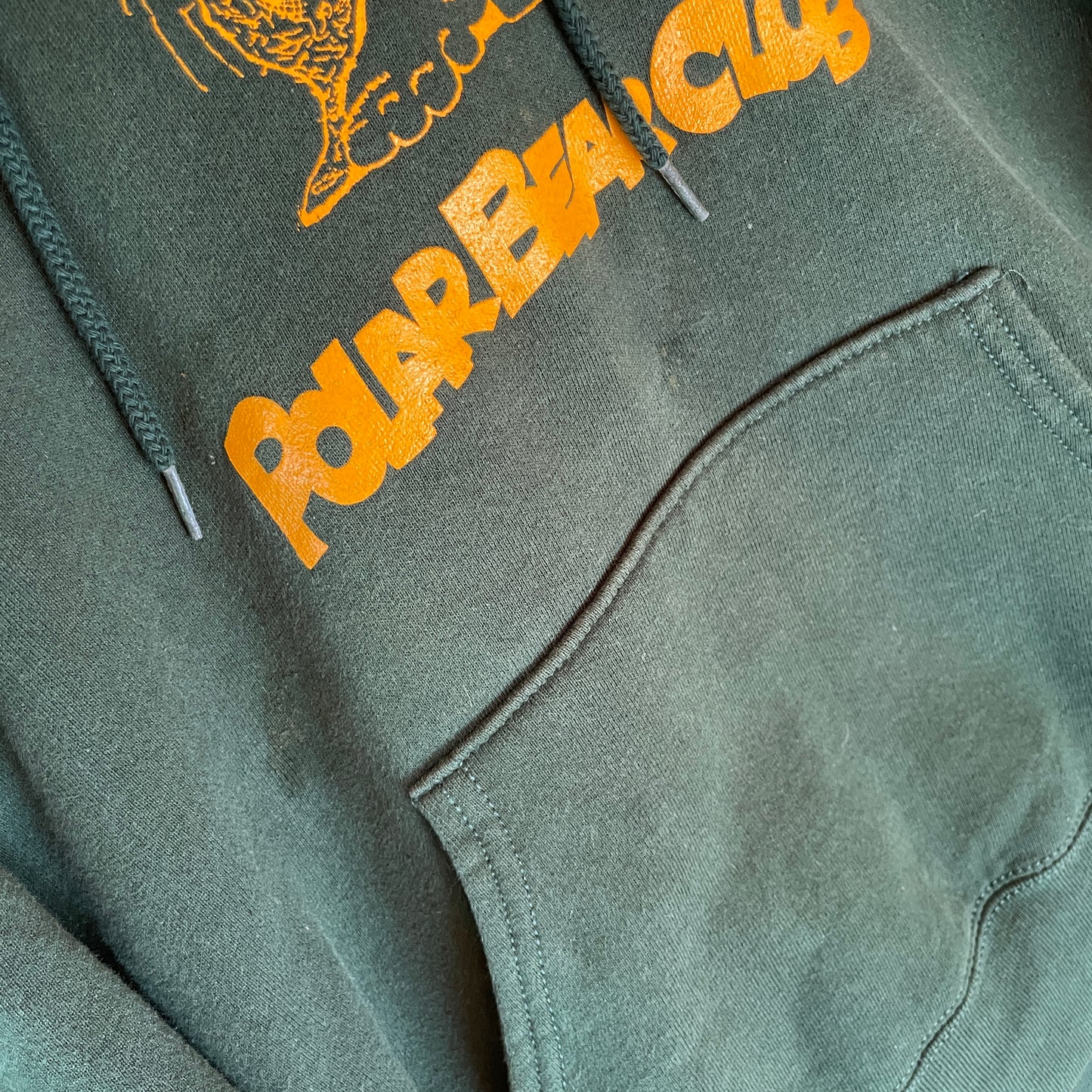 Grøn Vintage Polar Bear Club Hoodie