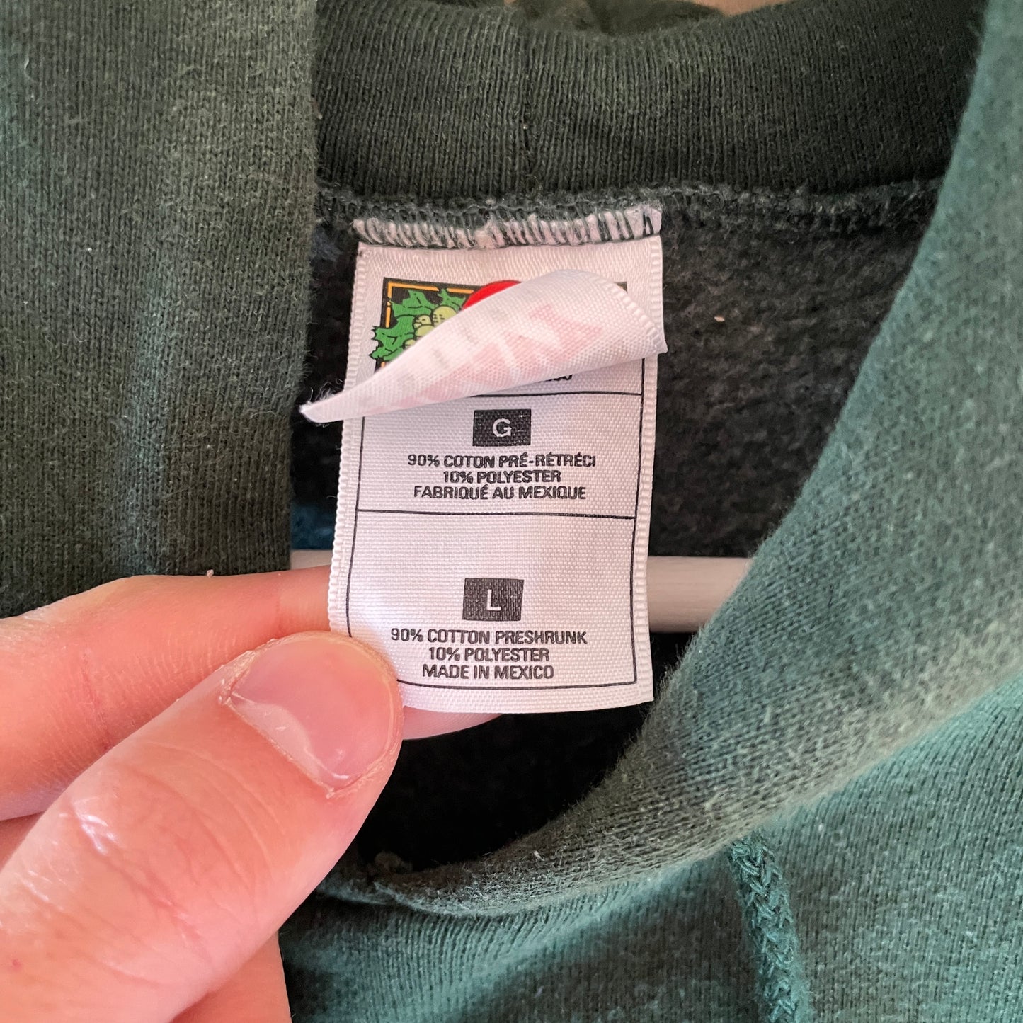 Grøn Vintage Polar Bear Club Hoodie
