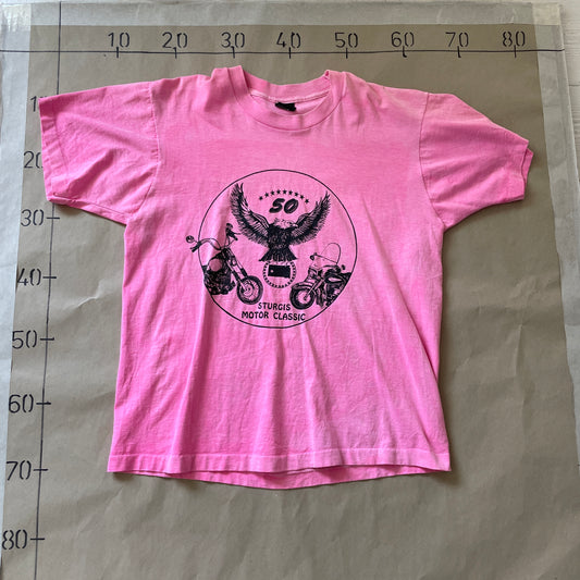 Pink Vintage Sturgis Motor Classic T-Shirt