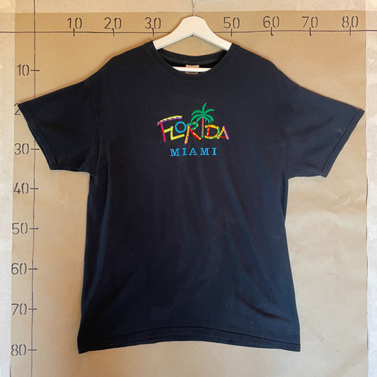 Sort Vintage Florida Miami T-Shirt