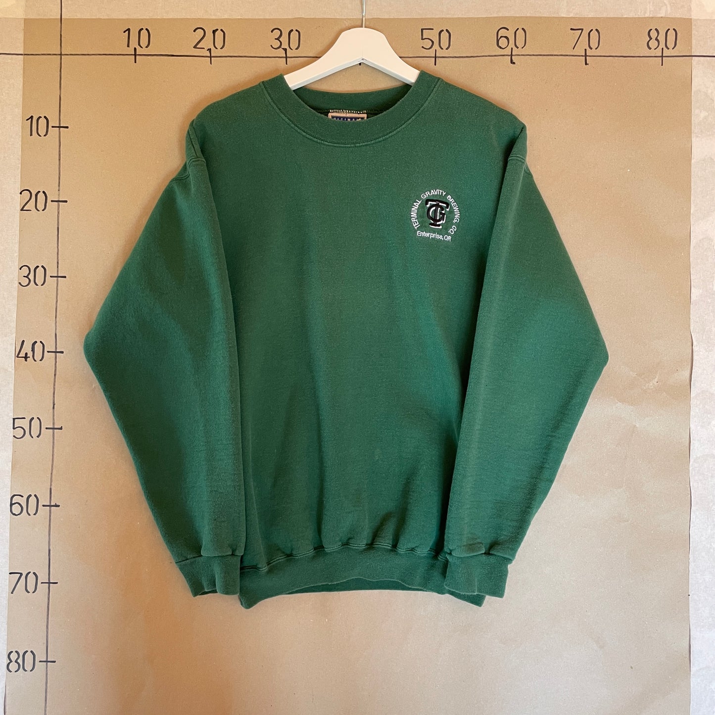 Grøn Vintage Brewing Sweatshirt