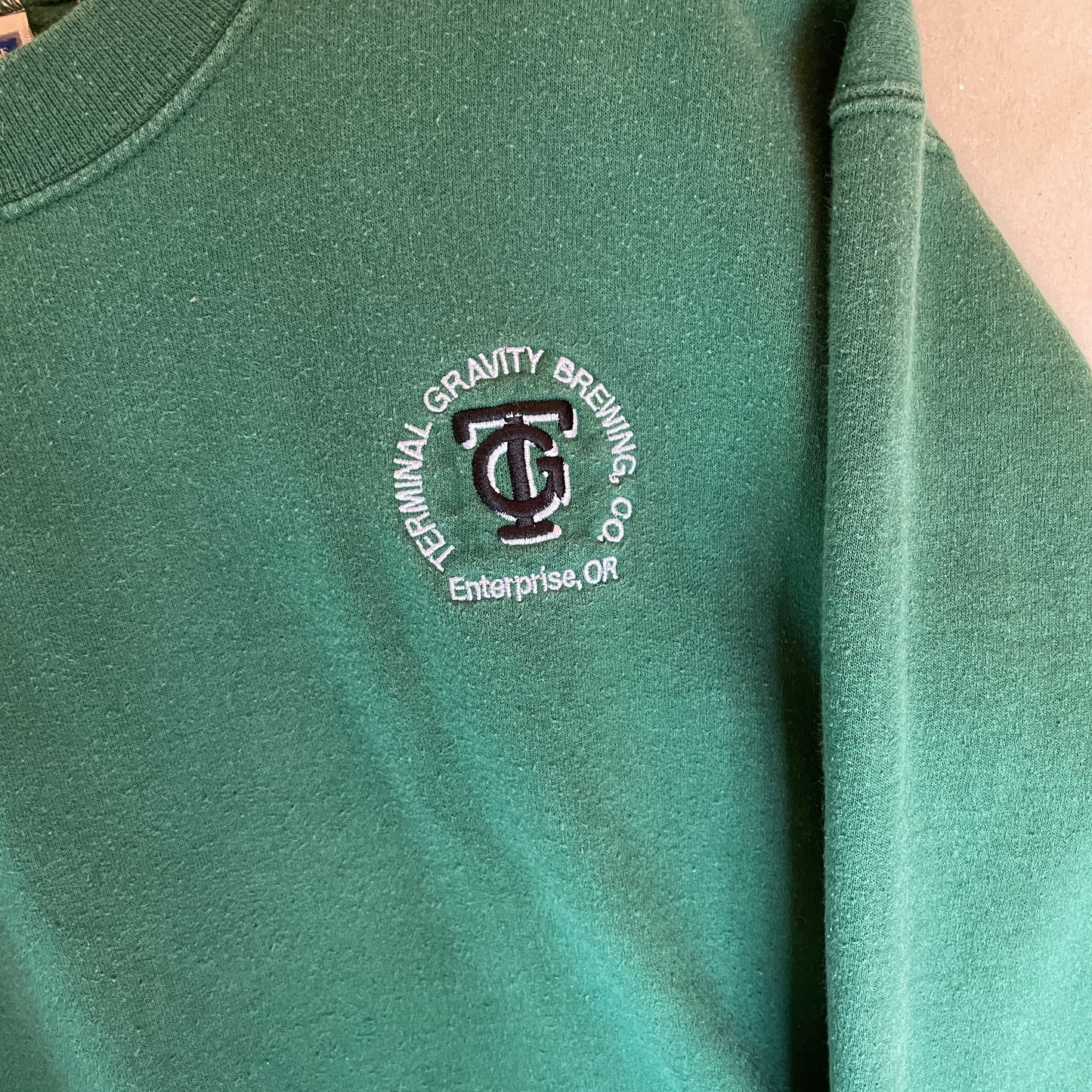 Grøn Vintage Brewing Sweatshirt