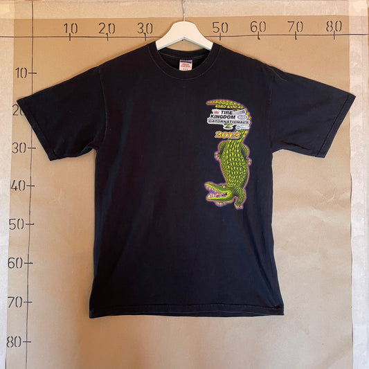 Sort Vintage Gator Racing T-Shirt