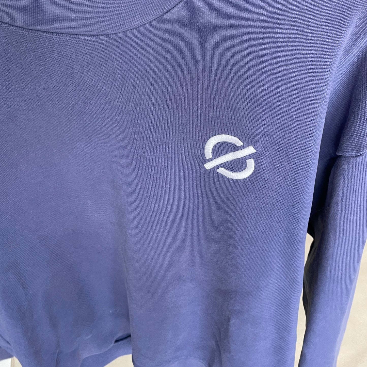 Klassisk Ronning Sweatshirt I Støvet Blå