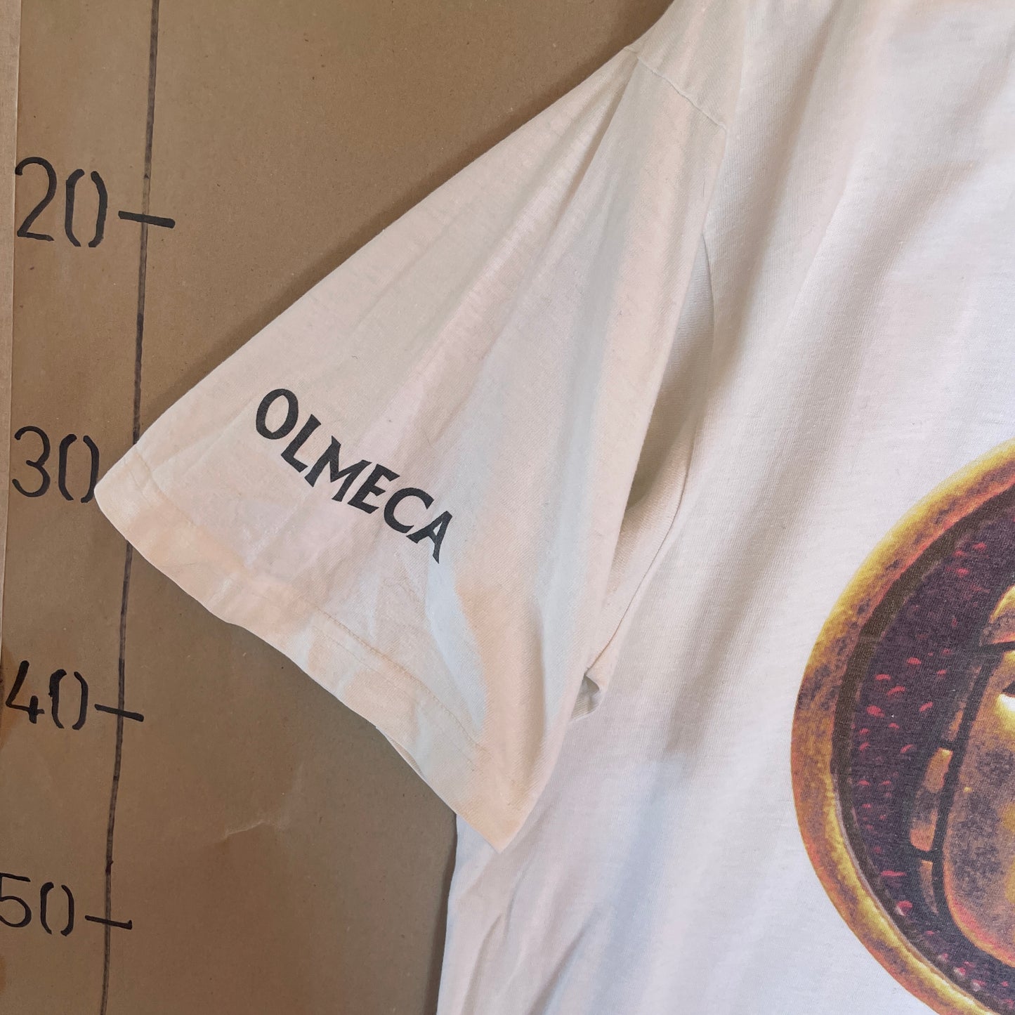 Hvid Vintage Olmeca T-Shirt